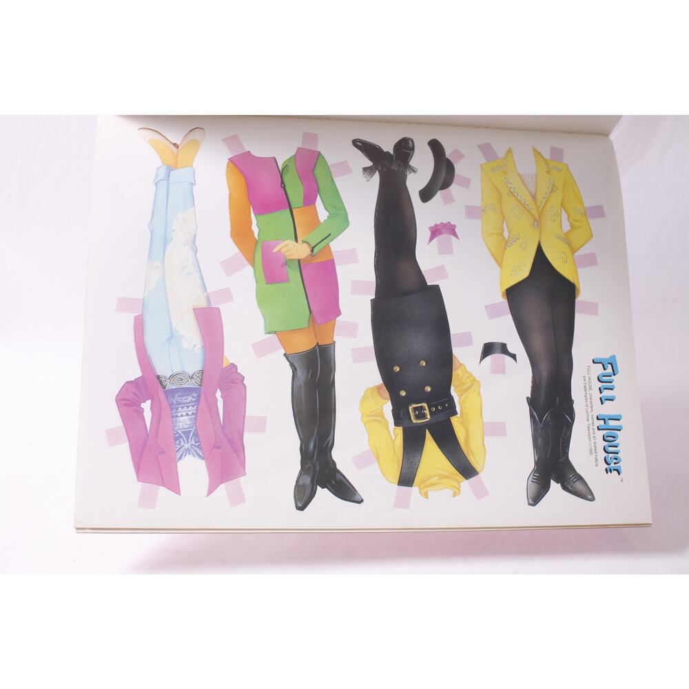 Uncut 1992 Full House Paper Doll by Golden Lorimar TV Vintage ~ 260420-WH 1087 - Picture 3 of 6